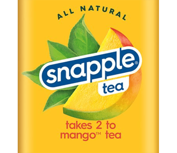 A small picture of Snapple Mango 12x500ml