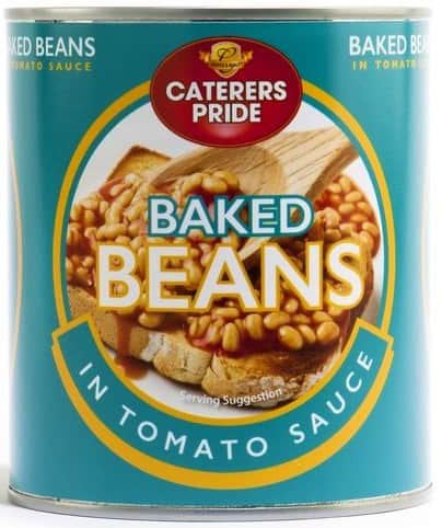 A small picture of Caterers Pride Baked Beans  6x840g