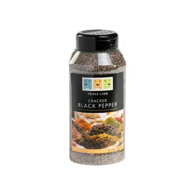 A small picture of Triple Lion Cracked Black Pepper 450g
