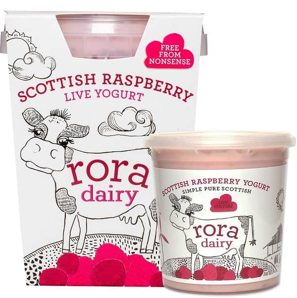 A small picture of Rora Dairy Raspberry Yoghurt 425g