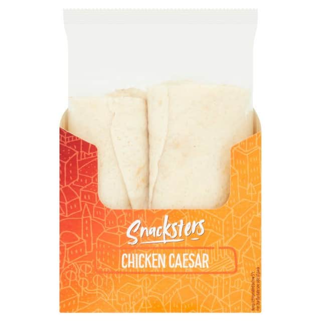 A small picture of Snacksters Chicken Caesar Wrap