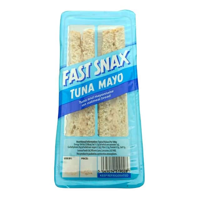 A small picture of Fast Snax Tuna Mayo Sandwich 144g (10)