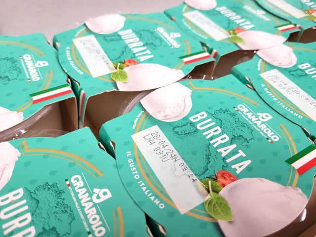 A small picture of Burrata Cheese 8x125g (whole case)