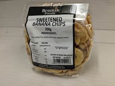 A small picture of Bramik Banana Chips 200g
