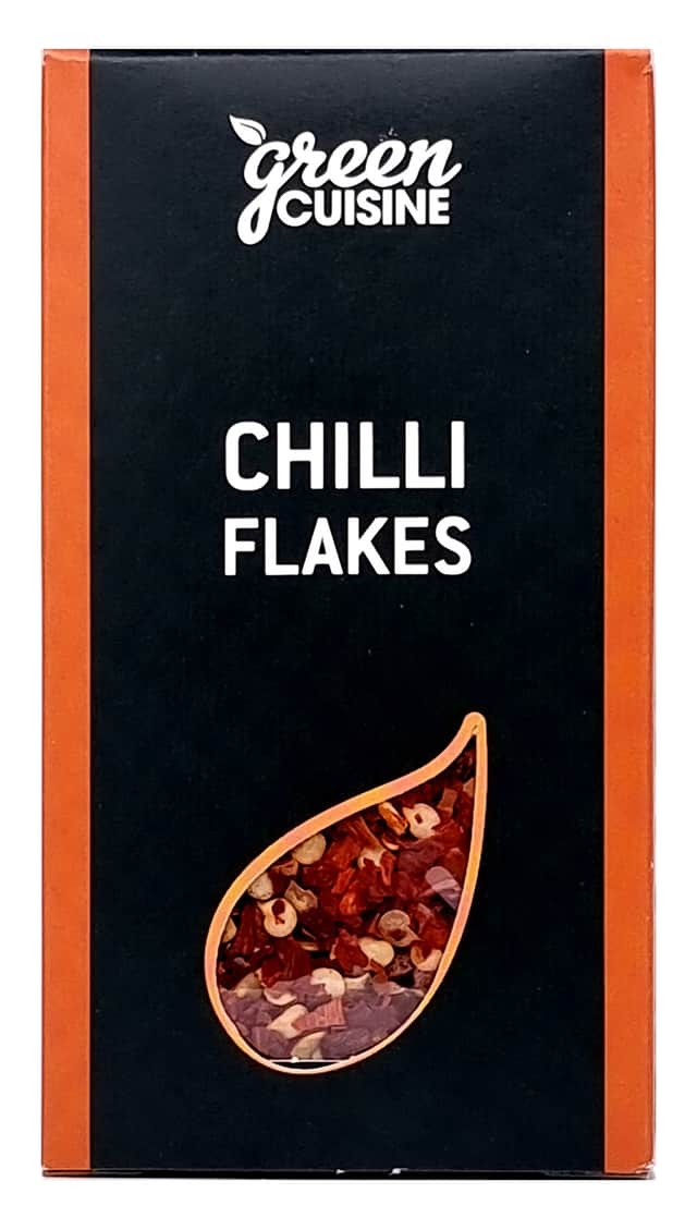 A small picture of Green Cuisine Chilli Crushed 6x25g