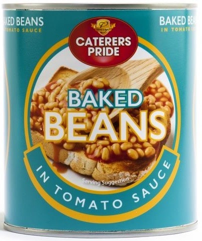 A picture of Caterers Pride Baked Beans  6x840g