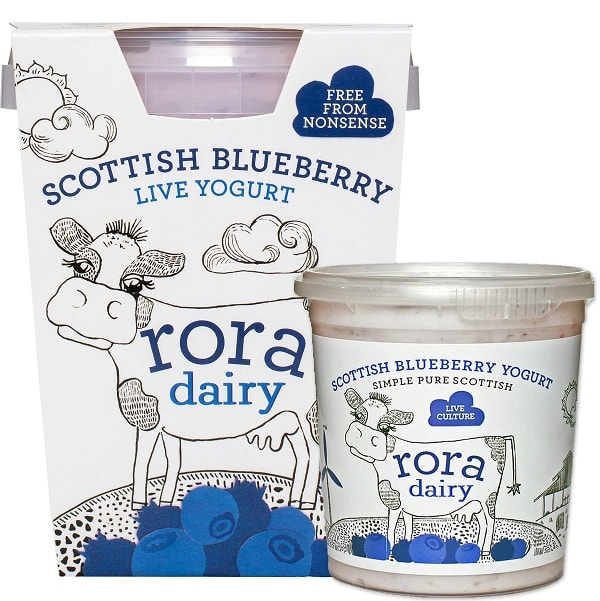 A picture of Rora Dairy Blueberry Yoghurt 490g