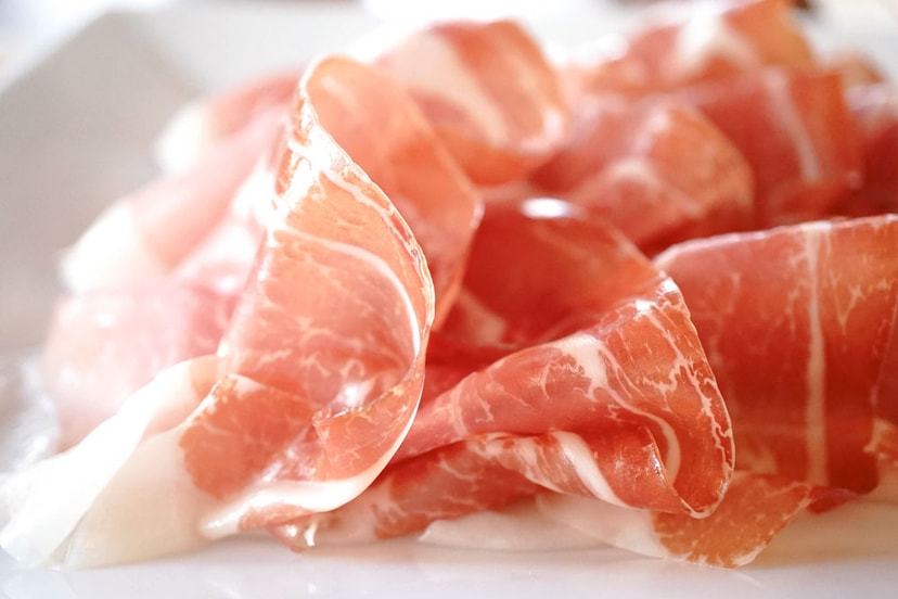 A picture of Prosciutto Crudo Sliced (Parma Style Ham)