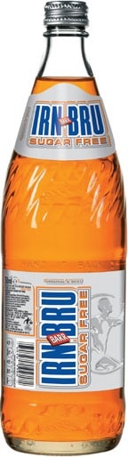 A picture of Irn Bru Sugar Free Glass Bottles 24 x
