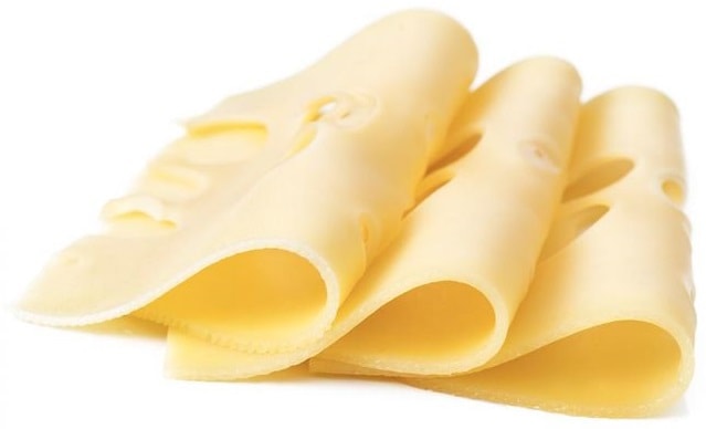 A picture of Emmental Pre-Pack Slices 1kg