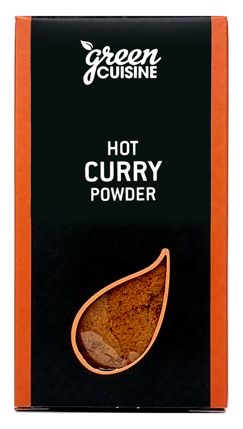 A picture of Green Cuisine Curry Powder Hot 6x45g