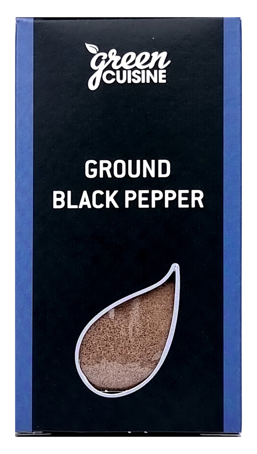 A picture of Green Cuisine Black Pepper Ground 6x35g