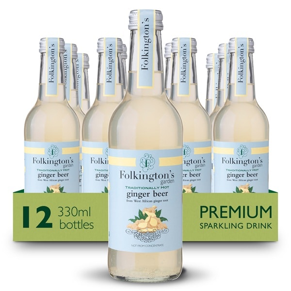 A picture of Folkington?s Hot Ginger Beer 12x330ml